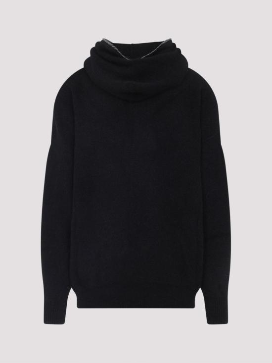  릭 오웬스 후드 티셔츠 RR02E1687KWP09 Black - RICK OWENS