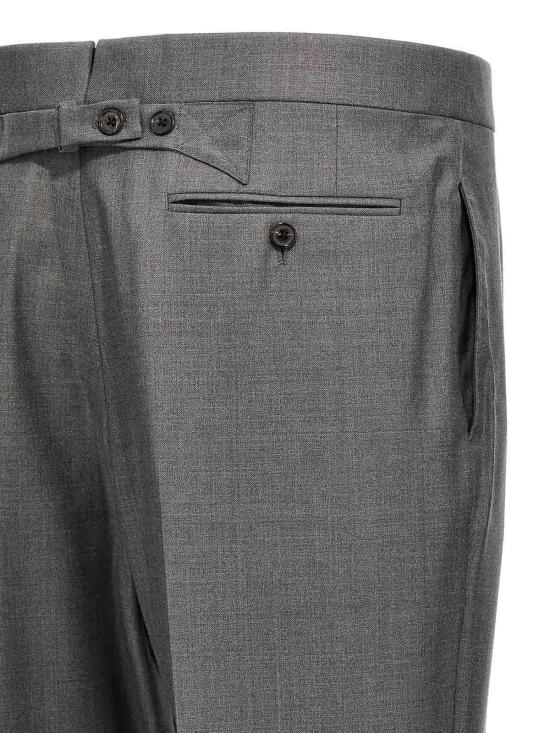  톰브라운 스트레이트 팬츠 MTC001A00626035 Grey - THOM BROWNE