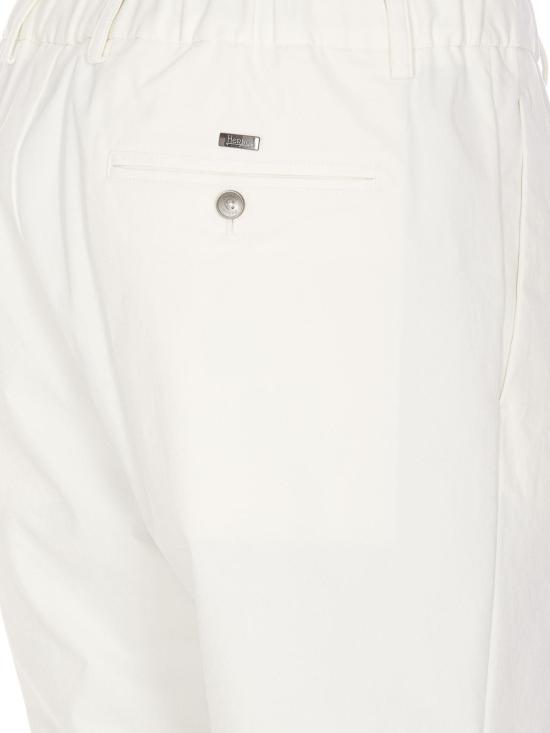 25FW 에르노 스트레이트 팬츠 PT000015U125311100 White - HERNO