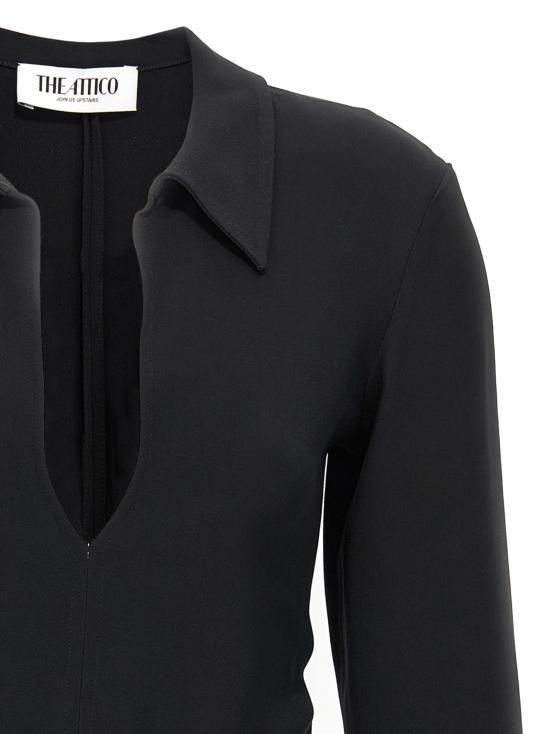 25FW 디 아티코 숏 원피스 251WCA00449100 Black - THE ATTICO