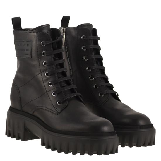 25FW 호간 부츠 HXW7000FW70ULV BLACK - HOGAN