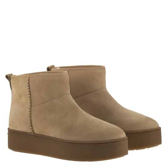 25FW 호간 부츠 HXW6980FT506RN BEIGE - HOGAN