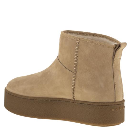 25FW 호간 부츠 HXW6980FT506RN BEIGE - HOGAN