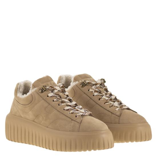 25FW 호간 스니커즈 HXW6450FN3G6RN BEIGE - HOGAN