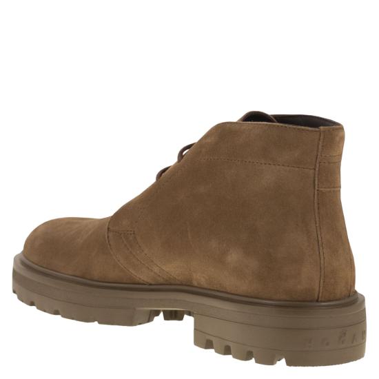 25FW 호간 부츠 HXM6730FN40BYE LIGHT BROWN - HOGAN