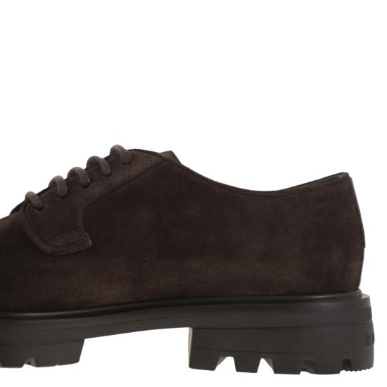 25FW 호간 드레스 슈즈 HXM6730FM80BYE DARK BROWN - HOGAN