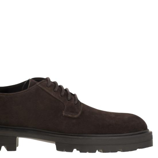 25FW 호간 드레스 슈즈 HXM6730FM80BYE DARK BROWN - HOGAN