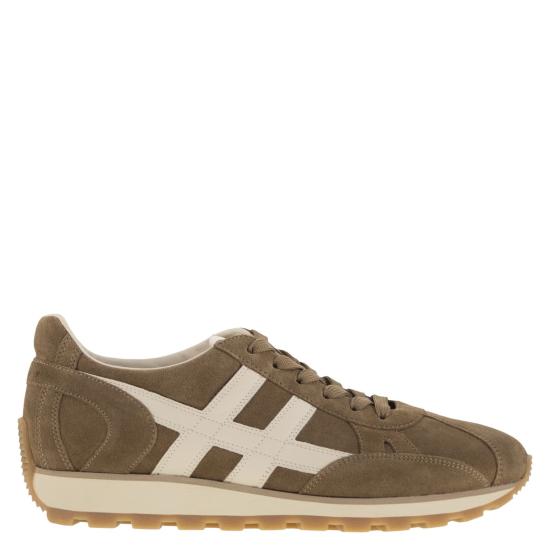 25FW 호간 스니커즈 HXM6710FP0IUHO BROWN