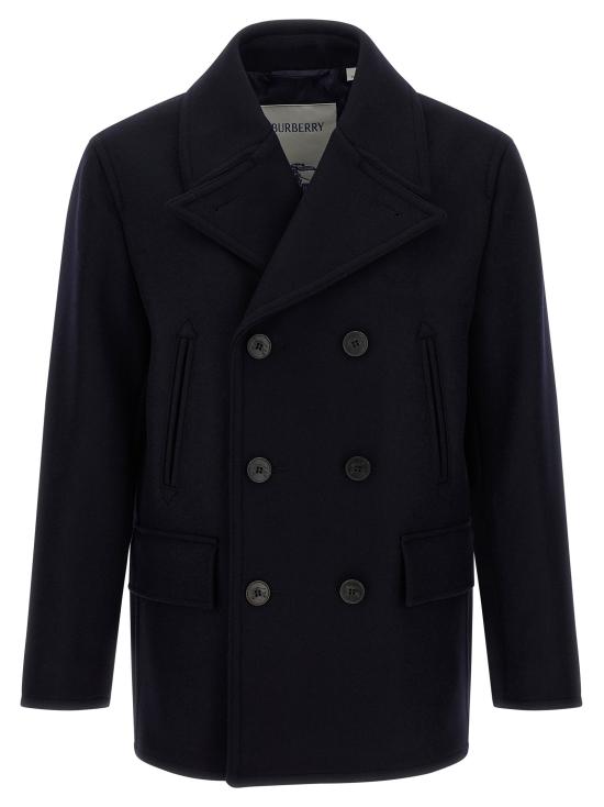 25FW 버버리 울 피코트 8115005NAVY