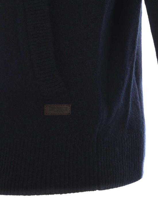 26FW 바버 스웨터 MKN0731NY91 BLUE - BARBOUR