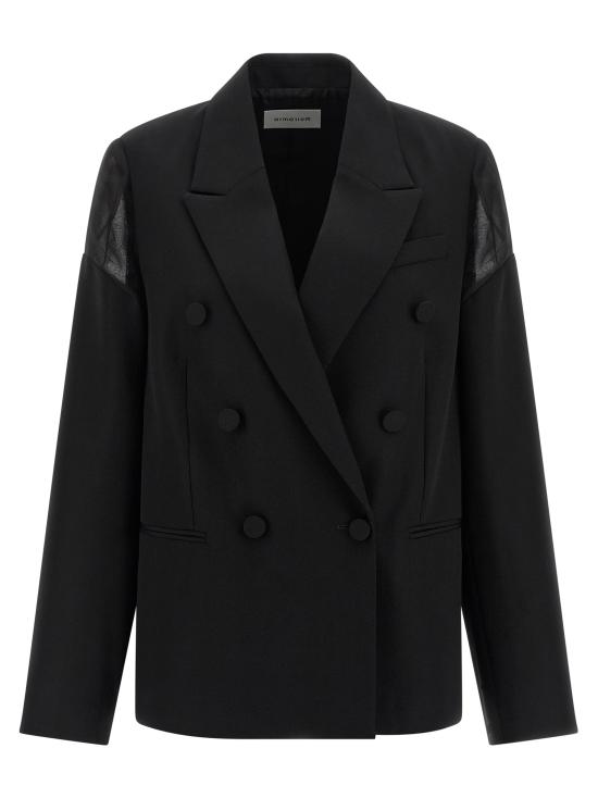 25FW 아르마리움 수트 자켓 ARMTMB010W022002BLACK