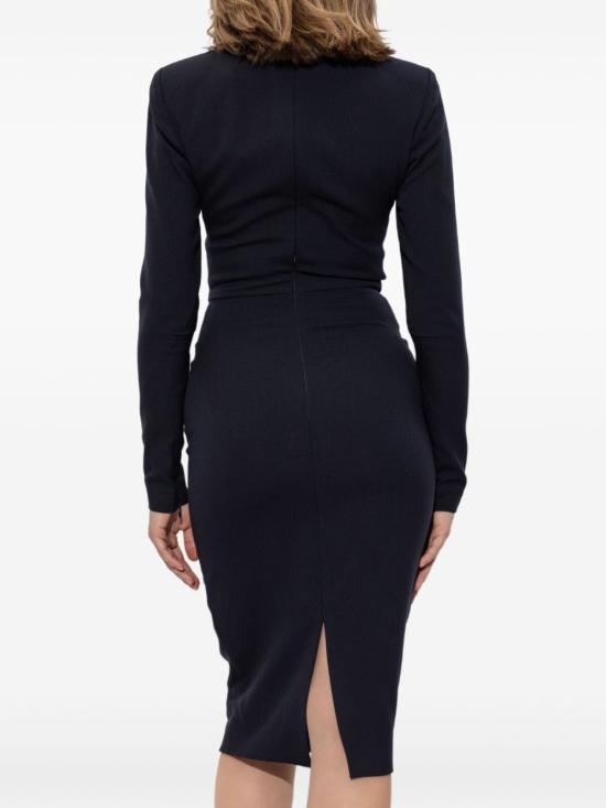 25FW 빅토리아 베컴 미디 원피스 1325WDR005233B550 NAVY - VICTORIA BECKHAM