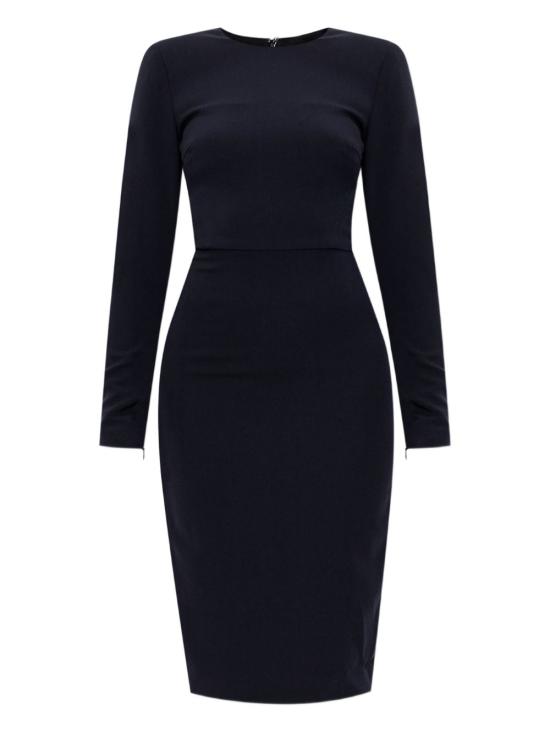 25FW 빅토리아 베컴 미디 원피스 1325WDR005233B550 NAVY