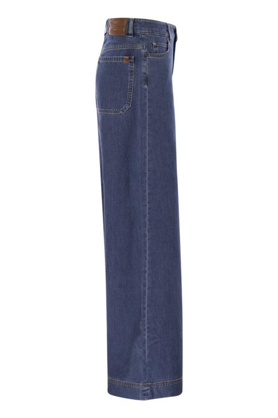 25FW 위켄드막스마라 스트레이트 팬츠 2525186061600002 BLU - WEEKEND MAX MARA