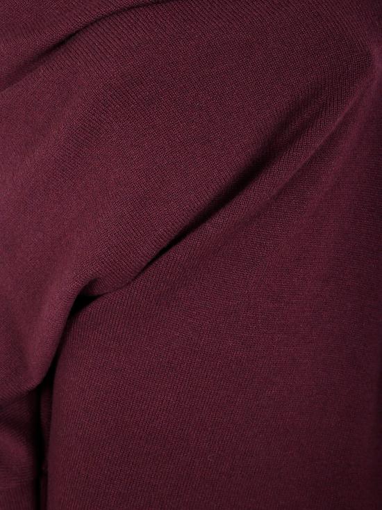 25FW 지안루카카페놀로 미디 원피스 25IK1167800 AUBERGINE YELLOW ORANGE - GIANLUCA CAPANNOLO