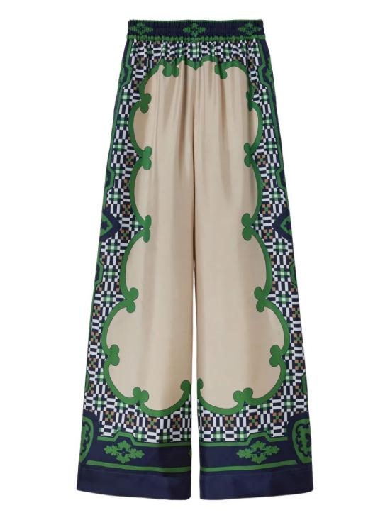 25FW 라 더블제이 스트레이트 팬츠 TRO0026SIL006MAR07 GR02 MULTICOLOUR - LA DOUBLEJ