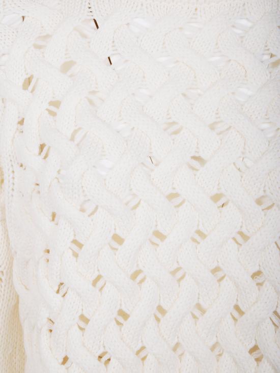 25FW 파로쉬 터틀넥 D512949LADYBRAID 002 WHITE - PAROSH