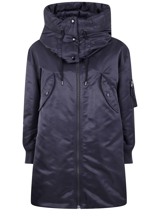 25FW 아스페시 새틴 봄버 자켓 새틴 봄버  5N04D536 10241 BLACK