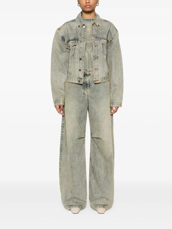 25FW 엔타이어 스튜디오 스트레이트 팬츠 ESWS2511006SW BLUE - ENTIRE STUDIOS