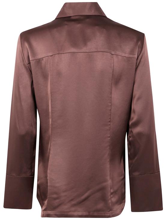 25FW 바이말렌비거 블라우스 103597 12L BROWN - BY MALENE BIRGER