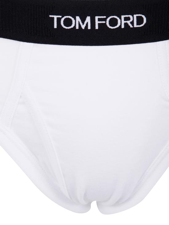 25FW 톰포드 양말 T4LC11040 100 WHITE - TOMFORD