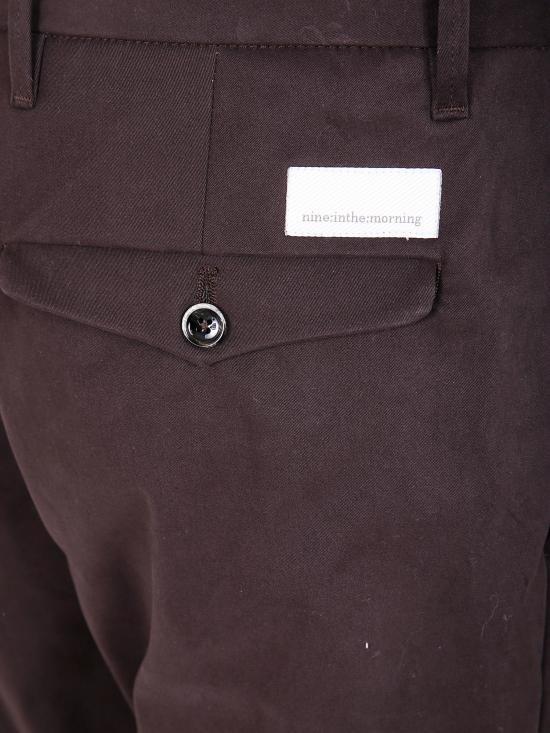 25FW 나인인더모닝 스트레이트 팬츠 9FW25GVE57 BROWN - NINE IN THE MORNING