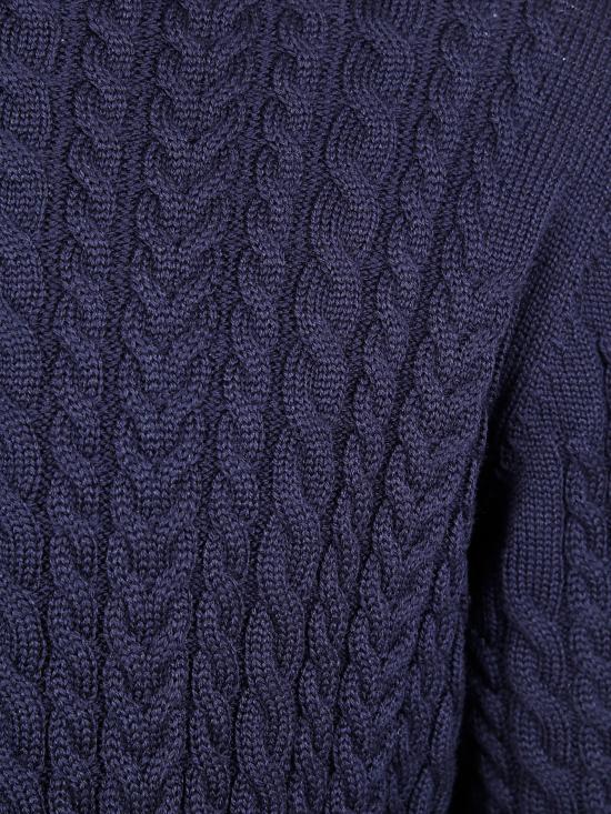 25FW 필리포 드 로렌티스 스웨터 GC3MLWM7Y 890 BLUE - FILIPPO DE LAURENTIIS