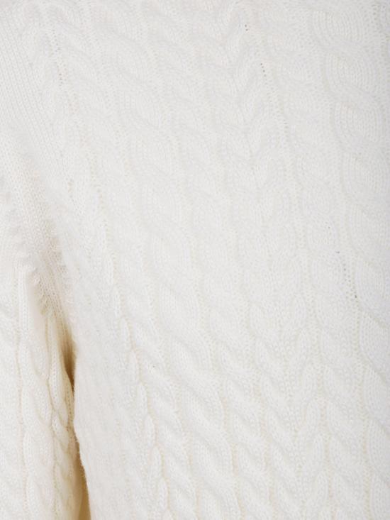 25FW 필리포 드 로렌티스 스웨터 GC3MLWM7Y 020 WHITE - FILIPPO DE LAURENTIIS