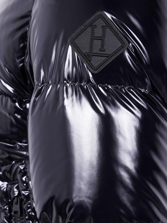 25FW 에르노 글로스 봄버 다운 자켓  글로스 봄버 다운   PI001133U12220Z097 9300 BLACK - HERNO