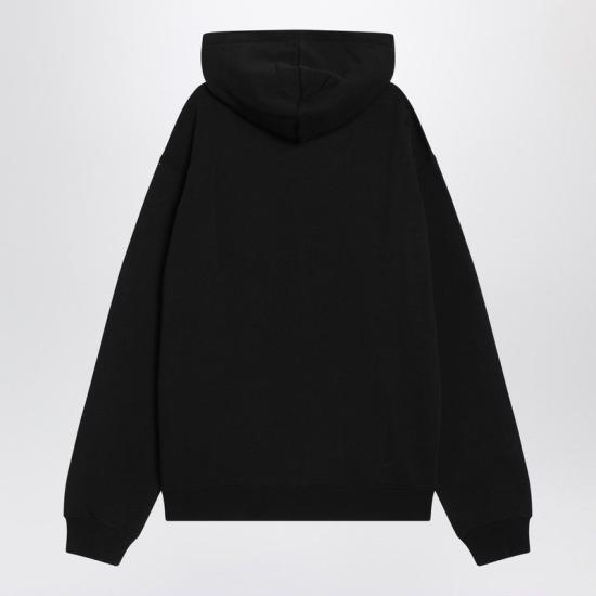 25FW 자크뮈스 후드 티셔츠 25EHOM00247AJ00126 990 BLACK - JACQUEMUS