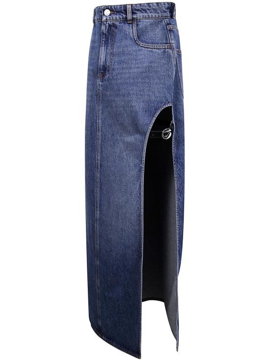 25FW 코페르니 데님 스커트 COPJ101F2014 BLUE - COPERNI