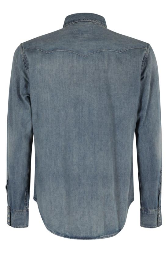 25FW 폴로 랄프로렌 데님 셔츠 710703936 097 Grey - POLO RALPH LAUREN