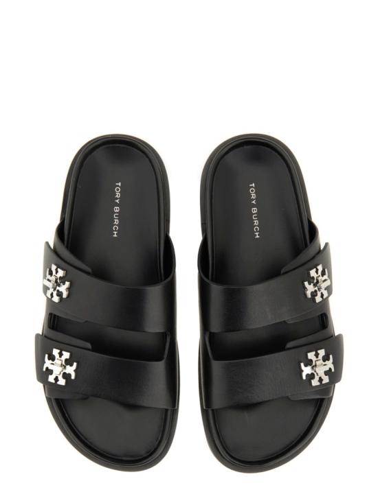 25FW 토리버치 뮬/슬리퍼 175640 006 Black - TORY BURCH