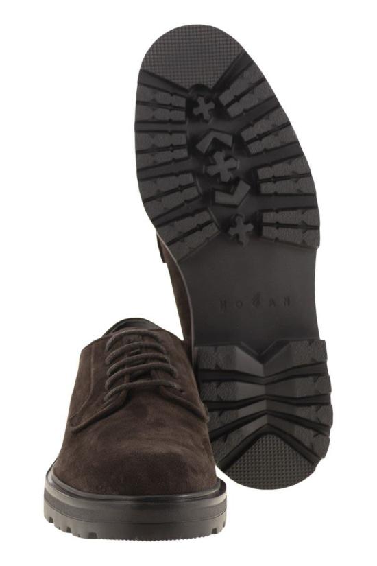 25FW 호간 드레스 슈즈 HXM6730FM80BYES808 Brown - HOGAN