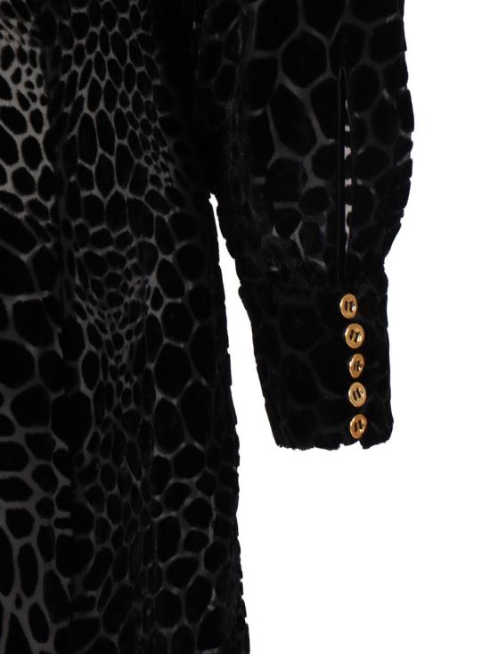 25FW 엘리자베타프랜치 롱 원피스 ABR4557E2 110 238332 Black - ELISABETTA FRANCHI