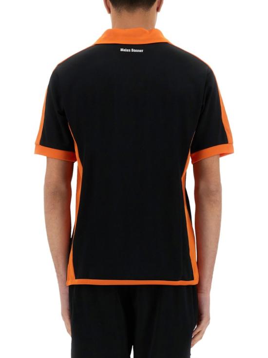  웨일즈보너 폴로 티셔츠 US25JE09 PL04999 Black - WALES BONNER