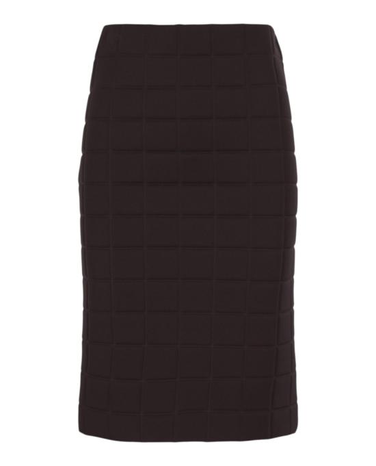  보테가베네타 미디 스커트 601036 VA5T0 8812 40 Black