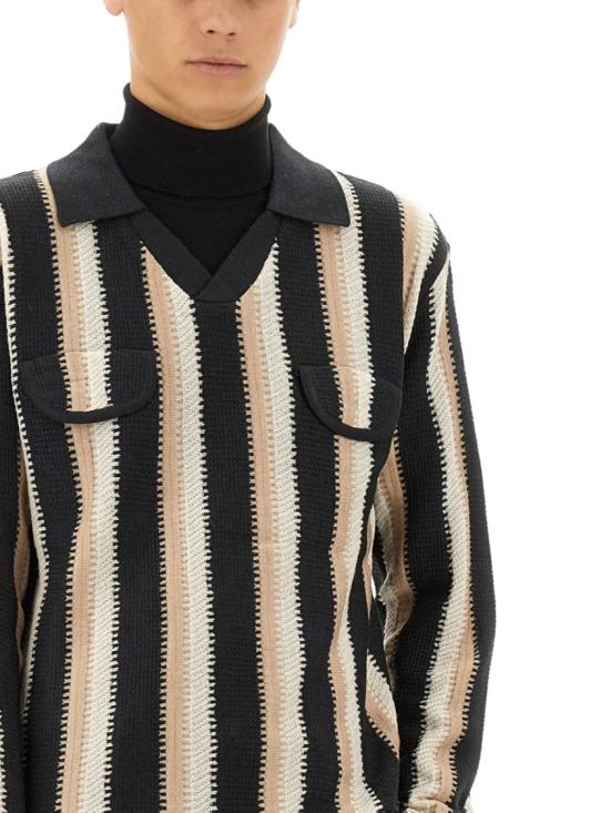  사스콰치패브릭스 스웨터 24AW KNN 001 01 Black - SASQUATCHFABRIX