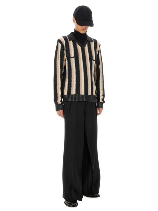  사스콰치패브릭스 스웨터 24AW KNN 001 01 Black - SASQUATCHFABRIX