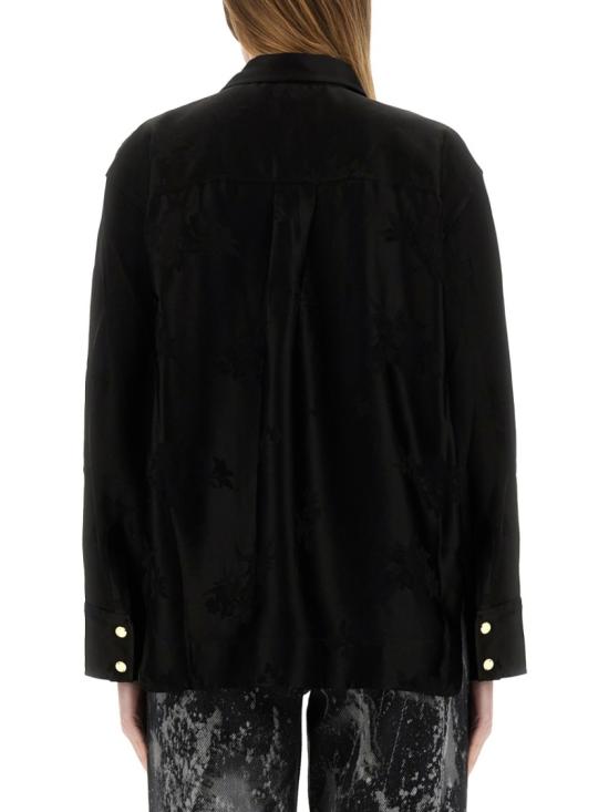 25SS 가니 셔츠 W0359 099 Black - GANNI