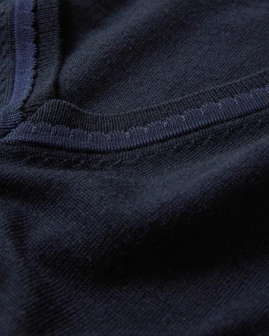  베로니카비어드 베스트 베로니카 비어드 밀레트 슬리브리스 스웨터 조끼 네이비 - VERONICA BEARD