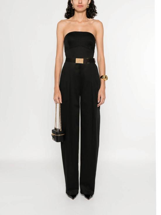  엘리자베타프랜치 점프수트 TU05153E2110 Black - ELISABETTA FRANCHI