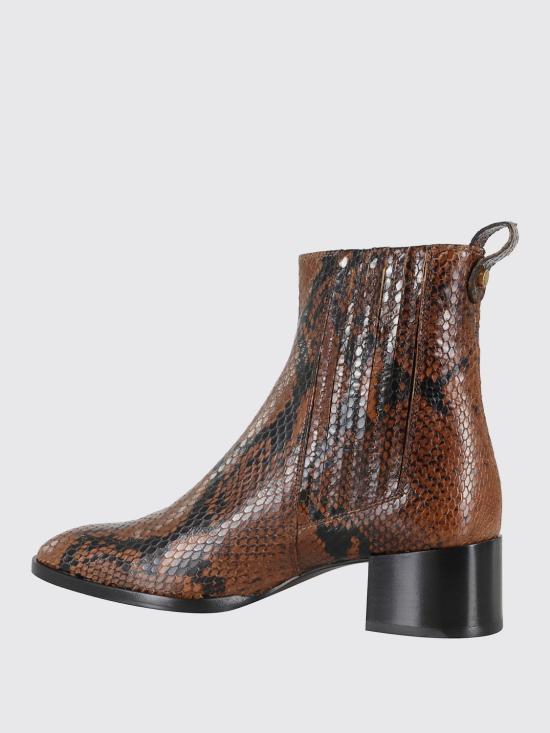 25FW 로베르토 페스타 뮬/슬리퍼 LEDA PITONE Coffee - ROBERTO FESTA