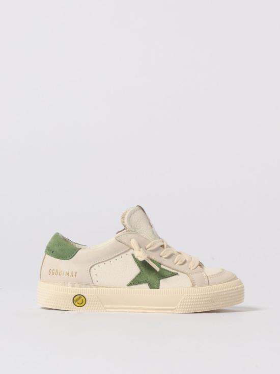 25FW [키즈] 골든구스 스니커즈 GYF00495F00744110613 White