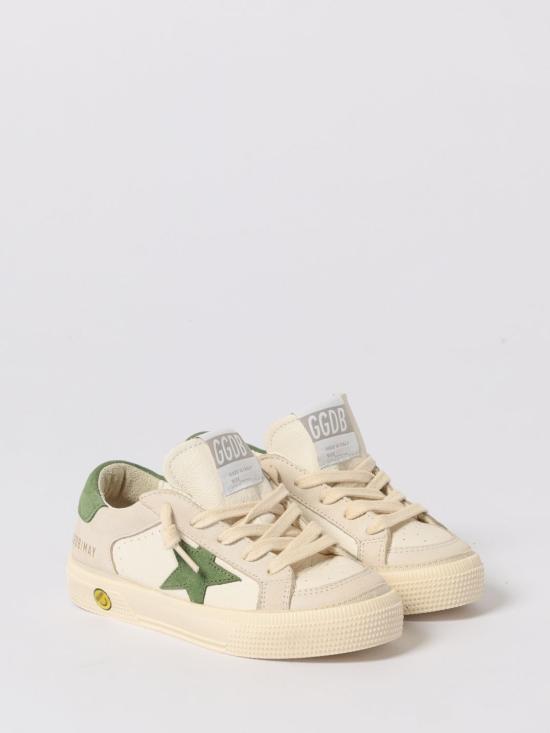 25FW [키즈] 골든구스 스니커즈 GYF00495F00744110613 White - GOLDEN GOOSE