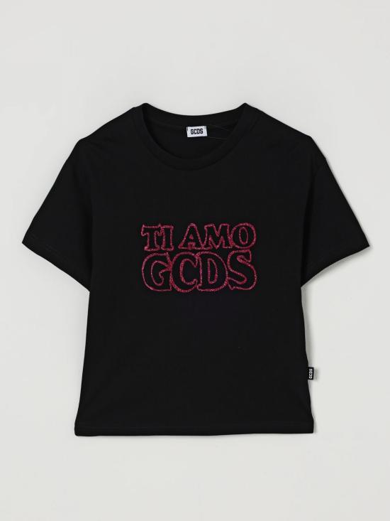 25FW [키즈] 지씨디에스 티셔츠 B2JW2335BA3 99 Black