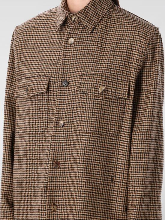 25FW 생로랑 블라우스 843378YZ9CH 9773 Brown - SAINT LAURENT