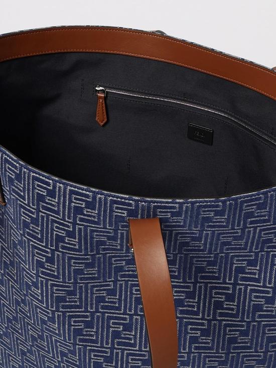 25FW 펜디 토트백 7VA657AUGO F1SCG Blue - FENDI