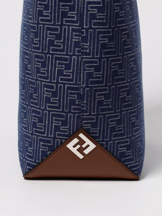 25FW 펜디 토트백 7VA657AUGO F1SCG Blue - FENDI