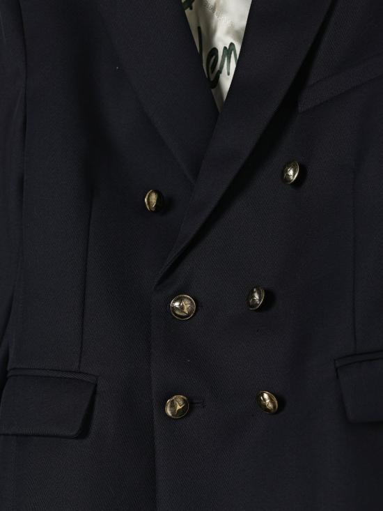 25FW [키즈] 골든구스 캐주얼 자켓 GKP01392P00192250501 Navy - GOLDEN GOOSE